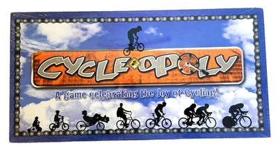 Cycle-Opoly Cycling Monopoly Board Game Cycleopoly Late for the Sky NEW SEALED - Image 1 of 4