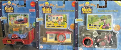 BOB THE BUILDER LLEVA A BENNY, PETROLERO DE AGUA BOB'S MOBILE HOME PUERTA ABRE 2006 Foto 1 de 4