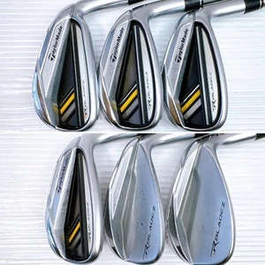 TaylorMade ROCKET BLADEZ Iron Set 6pcs 7-9-PW-AW-SW Flex Ladies - Picture 1 of 10