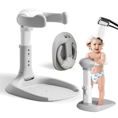 Baby Duschhilfe Badewannenständer Kinder Dusche Ständer Badehilfe Badewanne Bad - Bild 1 von 4