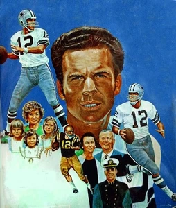 NFL Game Day Vintage Art Logo Poster Print on Metal Sign 12x8in Old New 58 - Picture 1 of 6