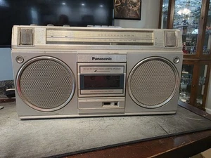 Panasonic Ambience Boom Box Metal RX-5015 Vintage Cassette Player needs repair - Picture 1 of 14