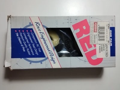 Vintage Proline PRO 125 XTR front 4wd tyres for Yokomo YZ10 etc - Image 1 of 2