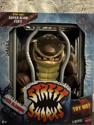 Street Sharks "BIG SLAMMU" Action Figure 30th Anniversary EDIZIONE LIMITATA. - Immagine 1 di 4