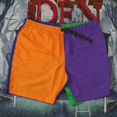 Pantalones Cortos Tecnológicos Empacables Huf Nuevos Día Multicolor Bloque de Color Talla XL $75 Foto 1 de 4