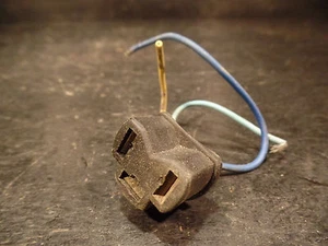 1977 HUSQVARNA CR250 CR 250 C R 250 HEADLIGH HEAD LIGHT PLUG WIRING - Picture 1 of 3