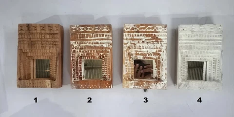 Old Reclaimed Mirror Antique Furniture Home Decorative Item Wooden Handmade Cover