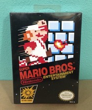*RARE* SEALED/NEW Super Mario Bros. (Nintendo NES), HANG TAB, H SEAL 