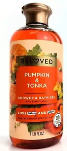 Gel de ducha Beloved Pumpkin & Tonka vegano y certificado PETA 11,8 fl oz - Imagen 1 de 6