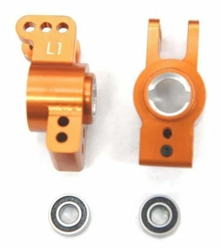 STRC Orange 1 Degree Rear Hub Carriers Axial EXO Terra Buggy STA80104-1O - Image 1 of 1