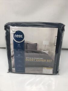Duvet Cover Set Soft Brushed Comforter Cover W/Pillow Sham, Cream - Cal King