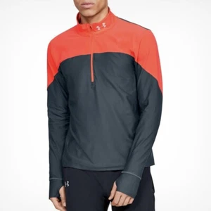 Under Armour Men's Small UA Qualifier ½ Zip Running Top 1326595 Size S - Picture 1 of 4