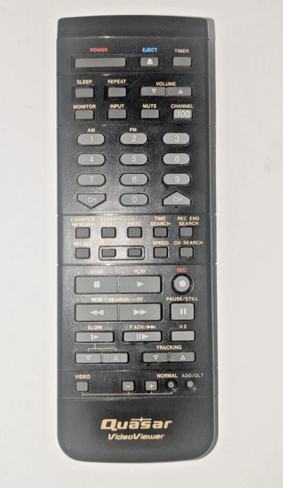 Quasar Remote Control Video Viewer VSQS1123 for Panasonic TV/VCRs - Image 1 of 3