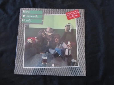 HANK WILLIAMS, Jr., Rowdy [with hype sticker] USA New Sealed Old Stock LP - Image 1 of 2