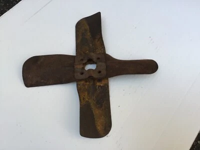 MG Midget AH Sprite hoja de ventilador de metal genuino configurada hasta 1967 Foto 1 de 4