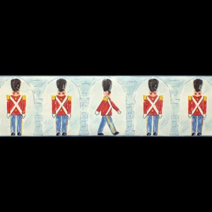 "On Guard" Wallpaper Border - SW92451B (23cm wide x 4.5m long) - Picture 1 of 4