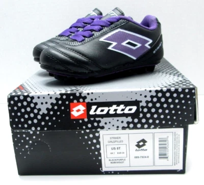 Botines de fútbol terreno firme Lotto Striker unisex niño talla US 8T / EUR 24 nuevos Foto 1 de 4