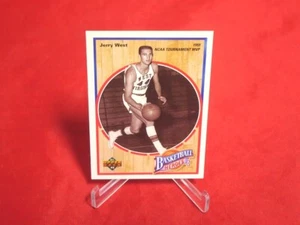 Jerry West NCAA Tournament Basketball Heroes Upper Deck 1992-93 Basketball Card - Bild 1 von 1