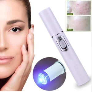 Blue Light Therapy Wrinkle Acne Laser Pen Scar Removal Device Spider Vein Eraser - Picture 1 of 12