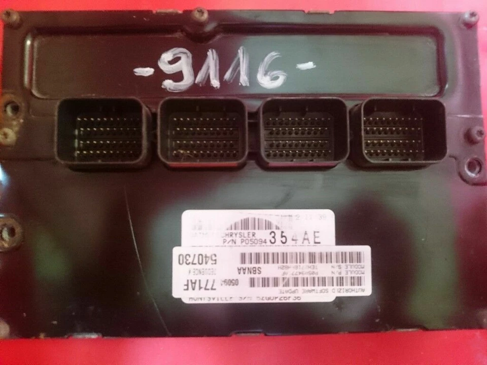 CHRYSLER DODGE JEEP ECU P05094354AE - 05094771AF - Immagine 1 di 1