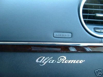 (2) ALFA ROMEO dashboard badge decal Spider - Image 1 of 1