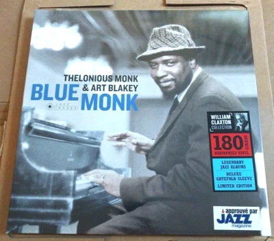 Thelonious Monk Lp Blue Monk w Art Blakey 180g vinyl gatefold IMPORT claxton - Image 1 of 3