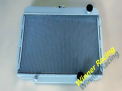 Radiador apto 68-69 Ford Mustang, 67-69 Mercury Cougar 289 302 351 con CA MT Foto 1 de 3