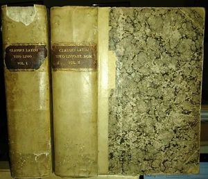 LA STORIA ROMANA DI TITO LIVIO in 2 vol. con testo a fronte ed. Antonelli 1841 - Foto 1 di 1