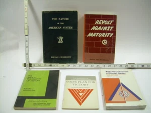 5 Rousas John Rushdooney BKS * Christian Reconstructionism Calvinism Chalcedon - Bild 1 von 12