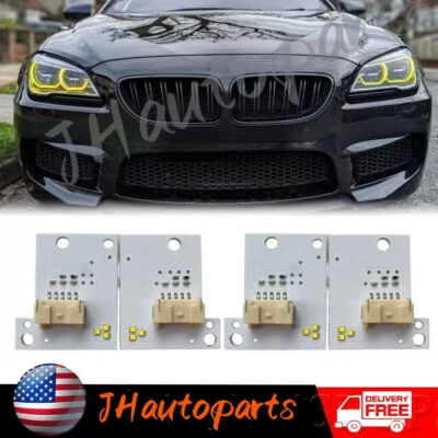 Placas LED DRL de luz diurna amarilla para BMW M6 640iX 650iX F12 F13 LCI Foto 1 de 3