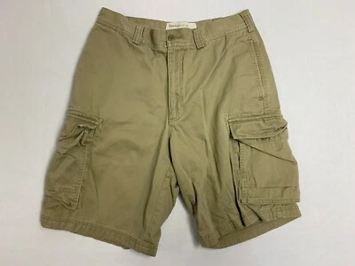 Pantalones Cortos Hombre Perry Ellis Algodón Caqui Carga Talla 32W Usados en Excelente Condición Foto 1 de 4