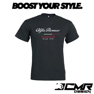 T-Shirt Maglietta Personalizzata Alfa Romeo Racing Tshirt Uomo Donna  Leggera - Picture 1 of 9