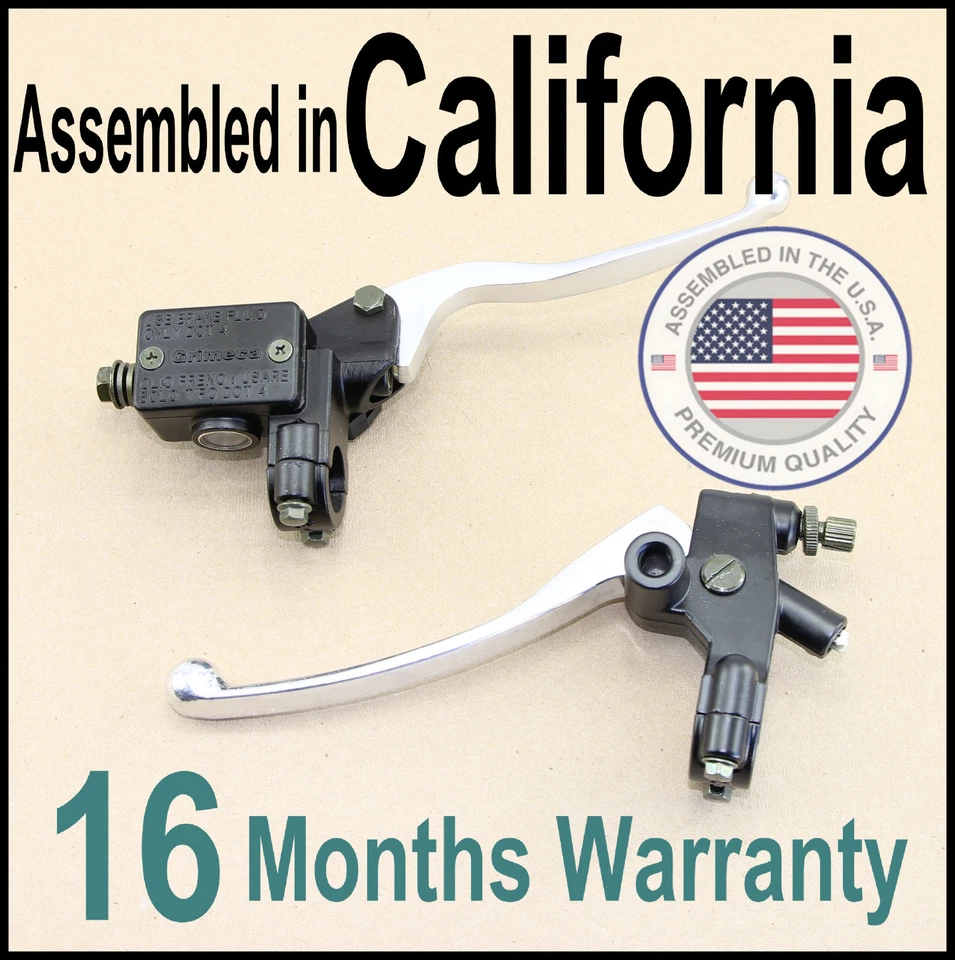 Cilindro maestro de freno y embrague para Honda XL250 XL350 XR200 XR250 500 600 650  Foto 1 de 4