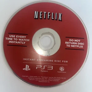 Netflix Instant Streaming Disc For PS3 PlayStation 3 Disc Only - Picture 1 of 2