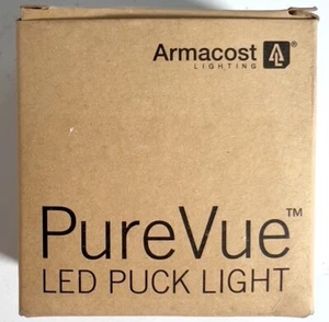 Armacost Lighting PureVue Soft White Dimmable Matte White LED Puck Light - Picture 1 of 5