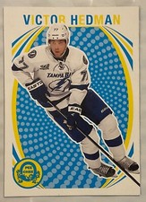 2013-14 VICTOR HEDMAN O-PEE-CHEE RETRO PARALLEL INSERT #76 TAMPA BAY LIGHTNING