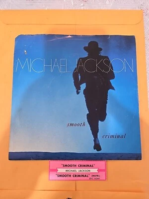 Michael Jackson - Smooth Criminal -45 Vinyl 7 Epic Records 34-08044 - Image 1 of 4