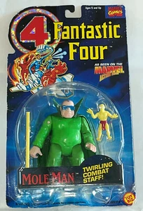 1994 Marvel Comics Mole Man Fantastic Four 5" Action Figure W/ Accessory NEW - Picture 1 of 5