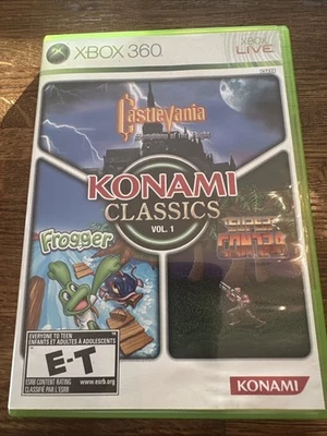 Konami Classics: Vol. 1 (Microsoft Xbox 360, 2009) Complete CIB Tested & Working - Image 1 of 3