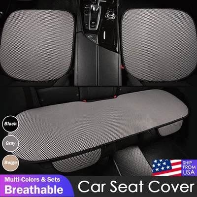 For Porsche Car Seat Covers Protector Cushion Breathable 3D Air Mesh Non-Slip - Image 1 of 4