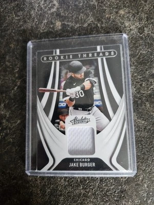 2022 Panini Absolute Rookie Threads Jake Burger Card# RT-JB - Image 1 of 2