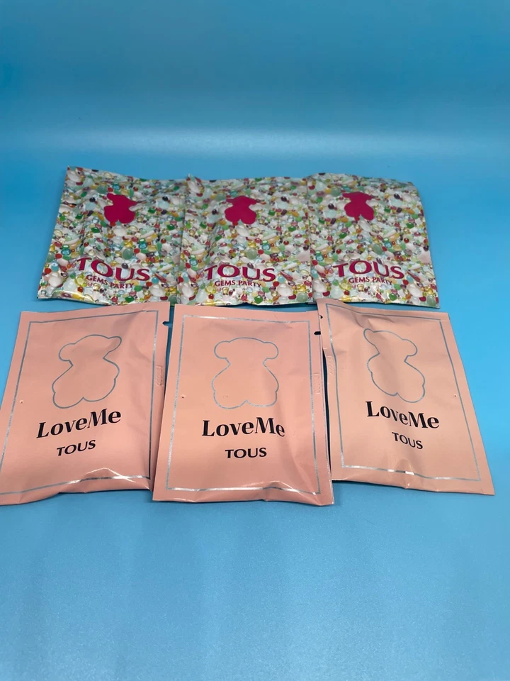Tous Love Me/Gems Party EDP/EDT tamaño de muestra 1,5 ml/,05 oz 6 piezas. Foto 1 de 1