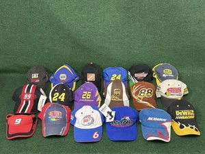 Bundle 18 NASCAR Racing Hats Roush Lot Chase Authentics Vintage - Picture 1 of 8