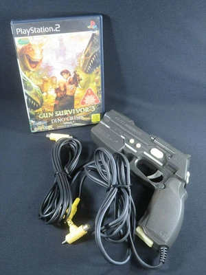 ps2 guncon 2 Dino crisis gun Survivor 3 sony playstation controller game Japan - Image 1 of 4