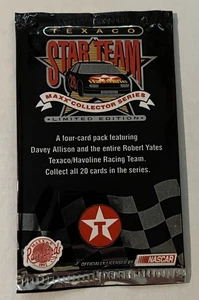 1992 Maxx Davey Allison Texaco Star Team Nascar Collector Card Pack Unopened - Picture 1 of 2