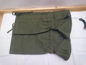 British Military Dark Green Waterproof Walking Leg Gaiters - Picture 1 of 5