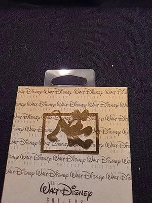 Walt Disney Gallery Pluto Dog  Gold Laser Cut Clip-On Bookmark  - Image 1 of 4