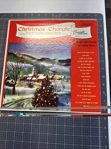Christmas Chorale Brigade Records 33 Stereo The Edward Carrington Chorale LP - Picture 1 of 4