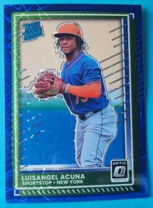 MLB - Luisangel Acuna (RC) - Blue Velocity Optic #1 - 2025 Donruss - Picture 1 of 2
