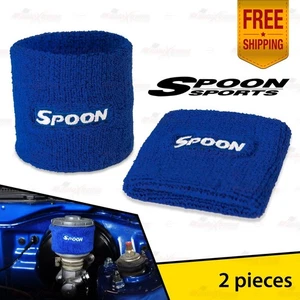 2PCS SPOON Clutch Brake Reservoir Oil Cap Tank Cover Sock for Acura Honda Accord - Picture 1 of 5